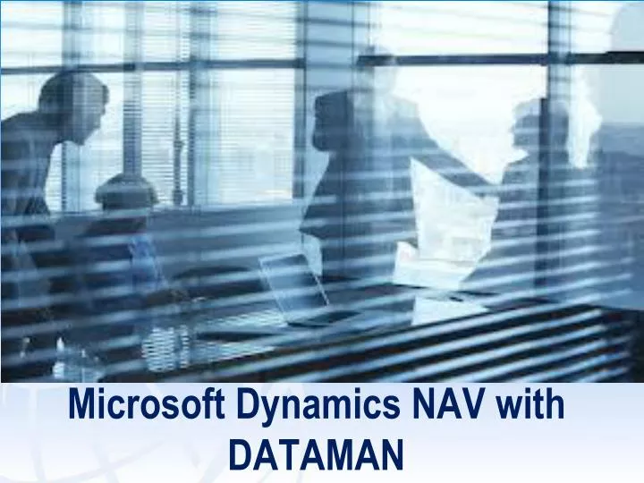microsoft dynamics nav with dataman