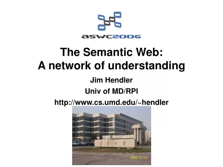 the semantic web a network of understanding