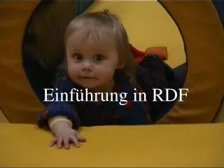 einf hrung in rdf