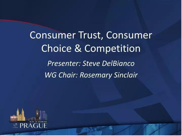 consumer trust consumer choice competition