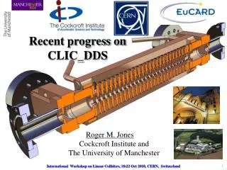 Recent progress on CLIC_DDS
