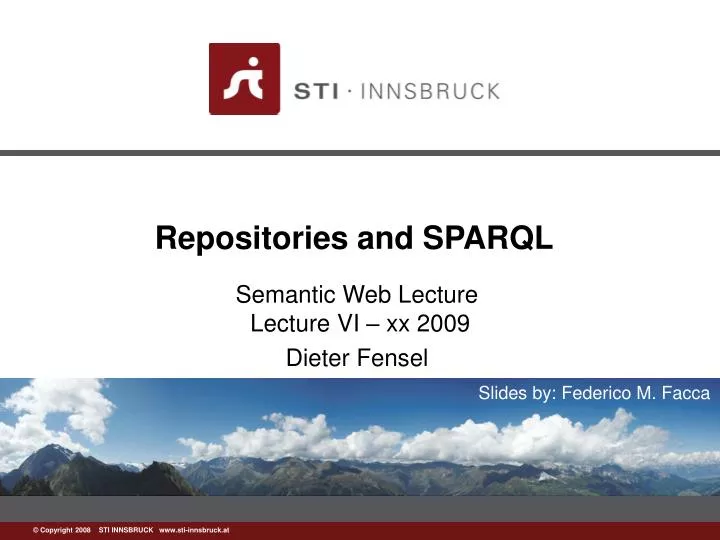 repositories and sparql