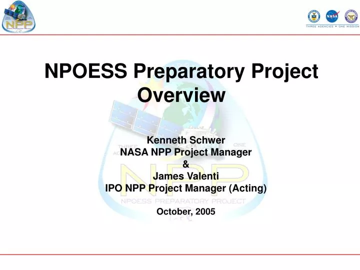 npoess preparatory project overview