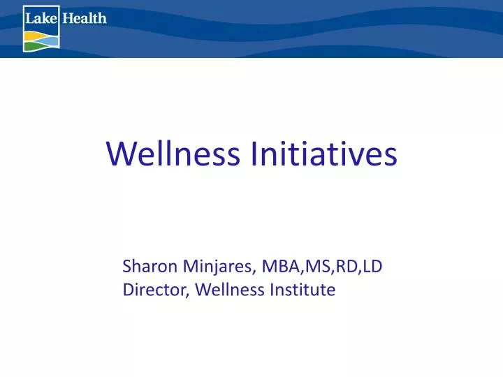 wellness initiatives