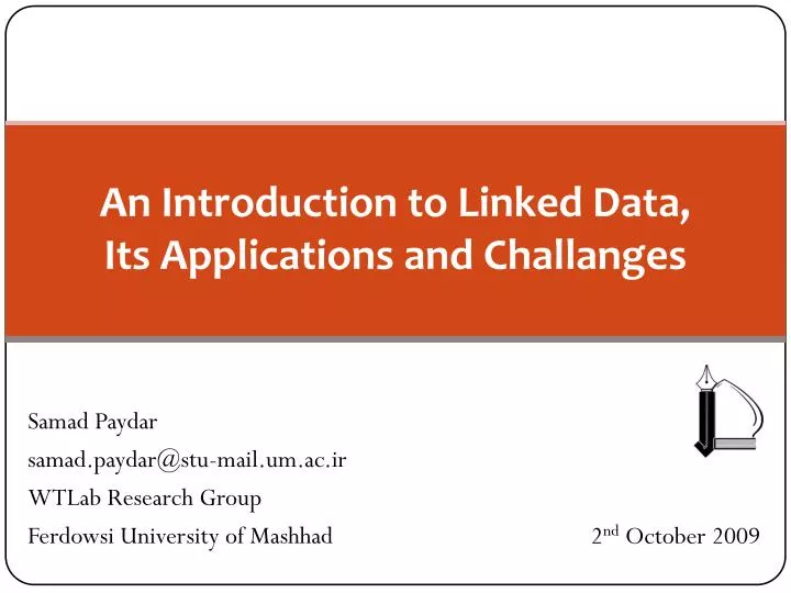 an introduction to linked data its applications and challanges
