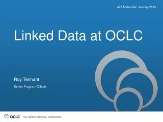 Linked Data at OCLC