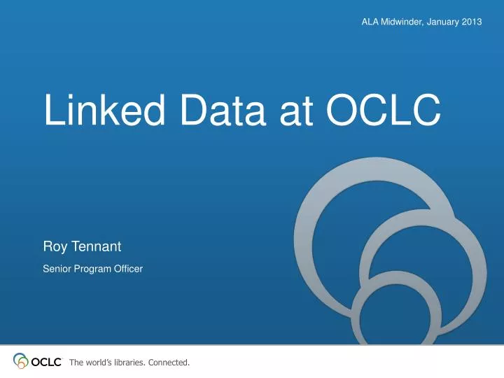 linked data at oclc