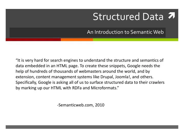 an introduction to semantic web