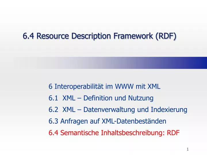 6 4 resource description framework rdf