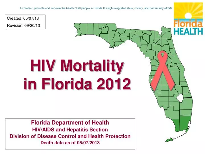 hiv mortality in florida 2012