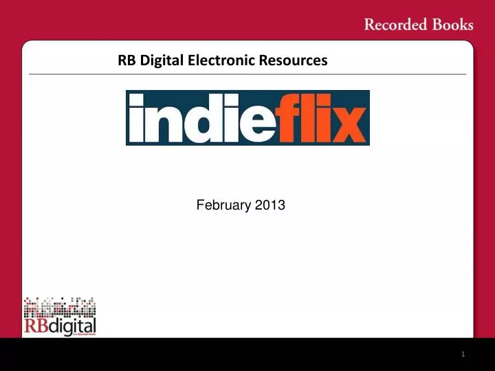 rb digital electronic resources