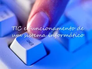 tic e funcionamento de um sistema inform tico