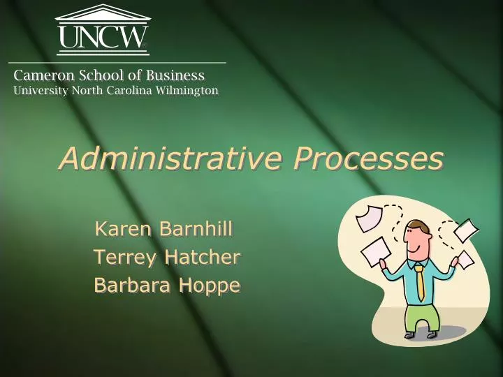 administrative processes