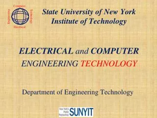 Department of Engineering Technology