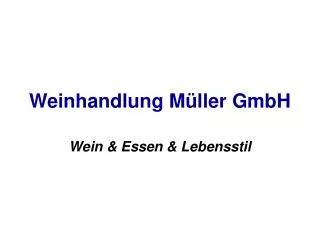 weinhandlung m ller gmbh