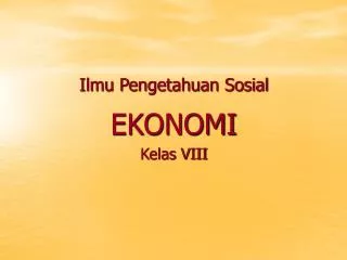 ilmu pengetahuan sosial