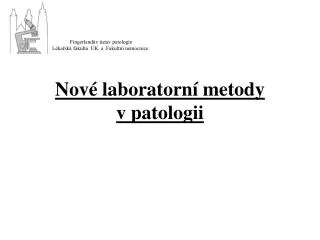 nov laboratorn metody v patologii
