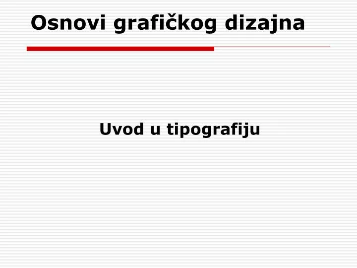 osnovi grafi kog dizajna