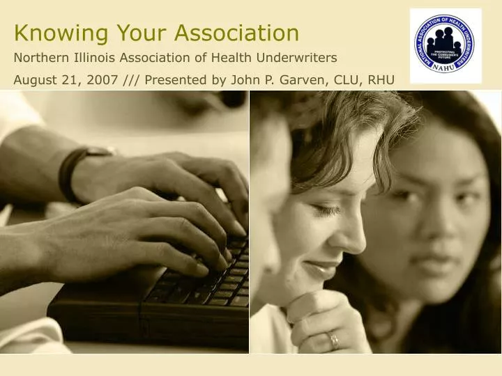knowing your association
