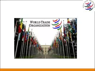 Brief Snapshot on WTO