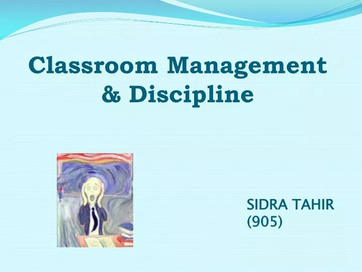 classroom management discipline