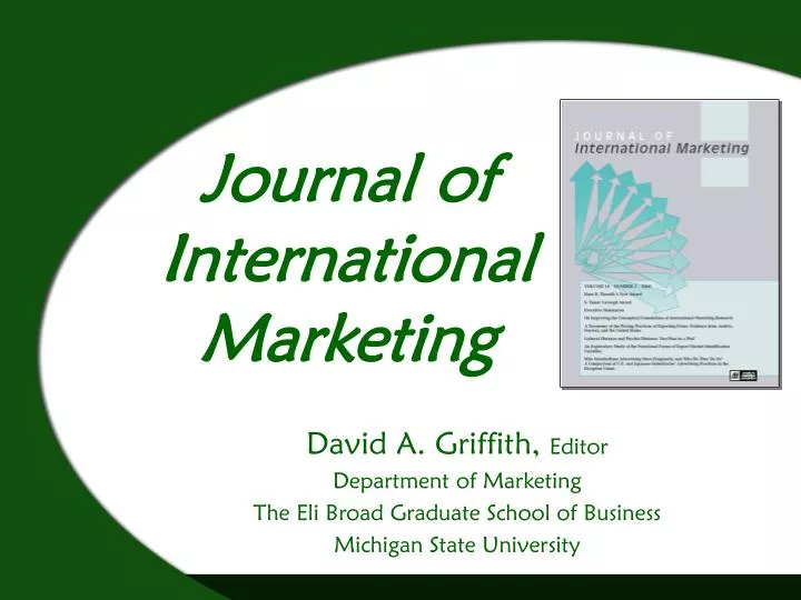 journal of international marketing