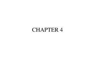 CHAPTER 4