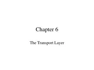 Chapter 6