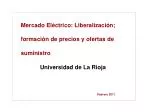 Universidad de La Rioja Régimen económico - slide 1