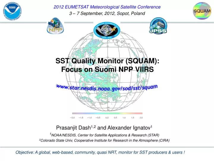 sst quality monitor squam focus on suomi npp viirs