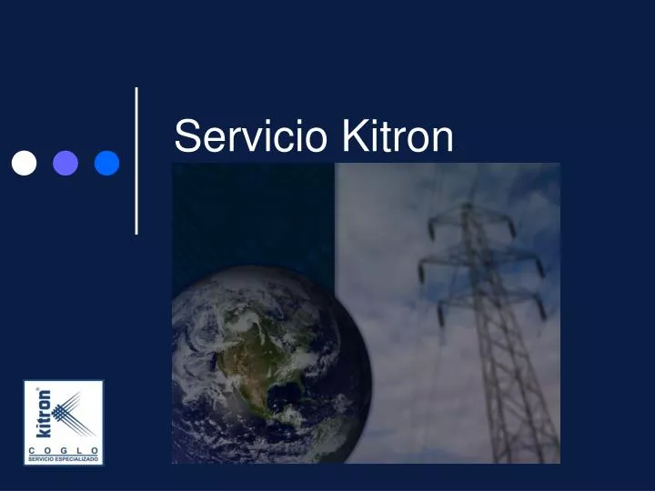 servicio kitron