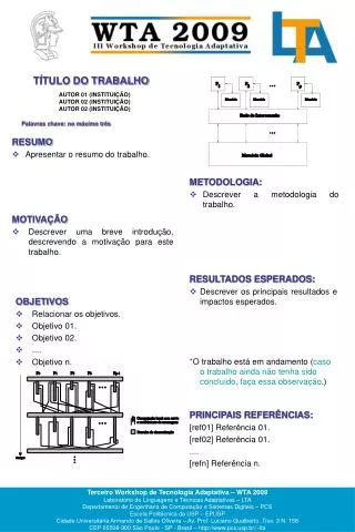 t tulo do trabalho