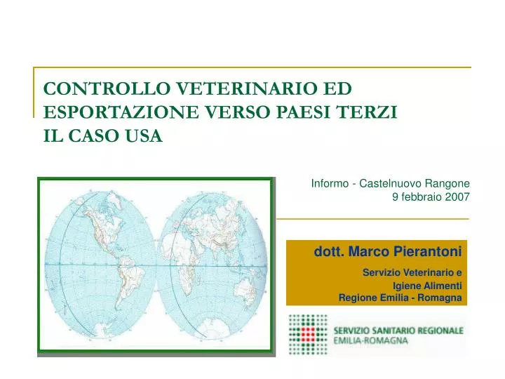 controllo veterinario ed esportazione verso paesi terzi il caso usa