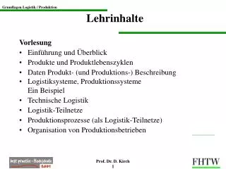 lehrinhalte
