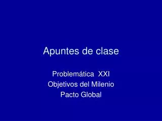 apuntes de clase