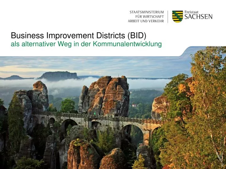 business improvement districts bid