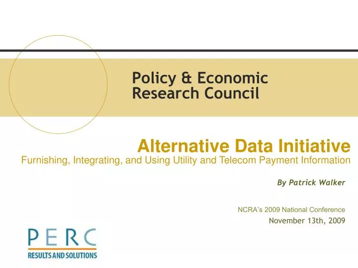 policy economic research council