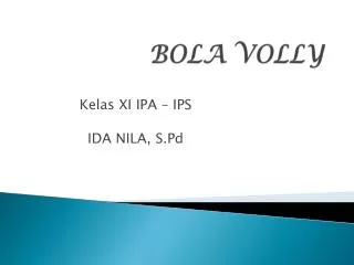 bola volly