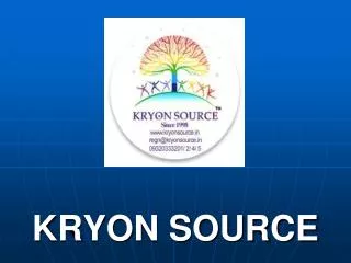 KRYON SOURCE