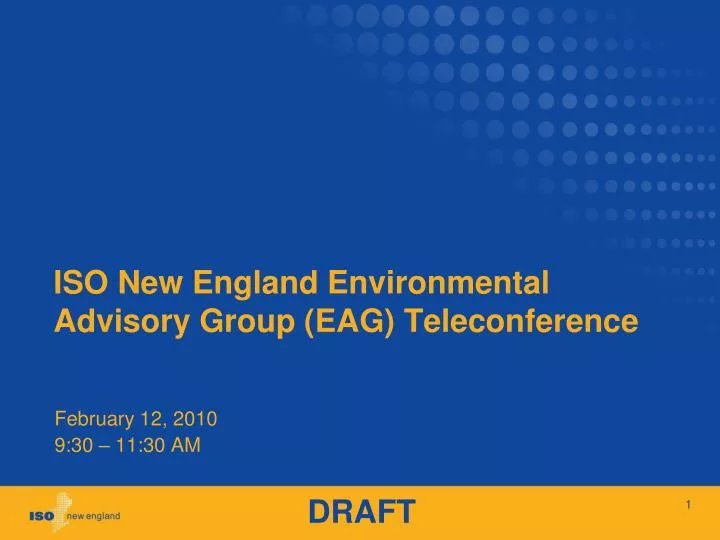 iso new england environmental advisory group eag teleconference