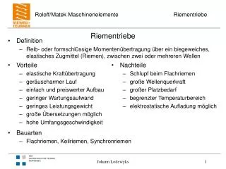 riementriebe