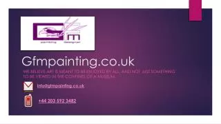 Welcome to GFM Oil Painting UK