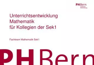 unterrichtsentwicklung mathematik f r kollegien der sek1 fachteam mathematik sek1