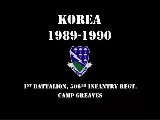 Korea 1989-1990