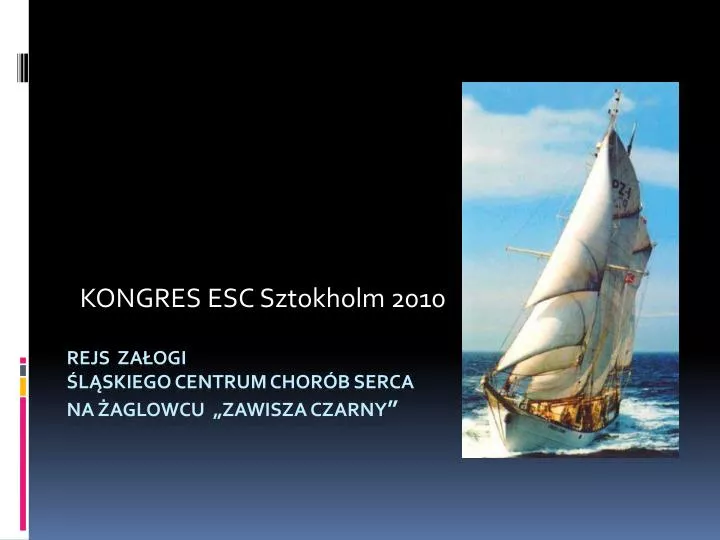 kongres esc sztokholm 2010