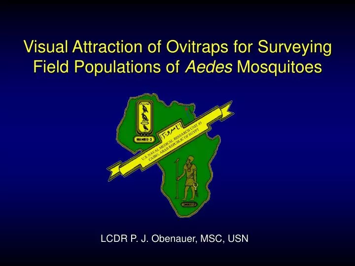 visual attraction of ovitraps for surveying field populations of aedes mosquitoes