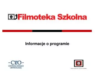 informacje o programie