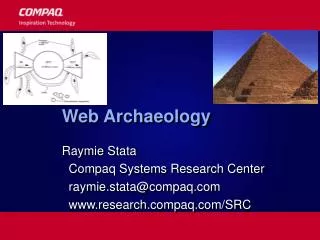 Web Archaeology