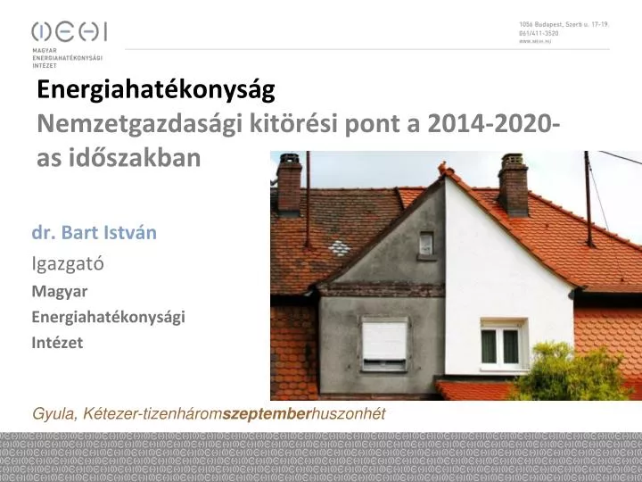 energiahat konys g nemzetgazdas gi kit r si pont a 2014 2020 as id szakban