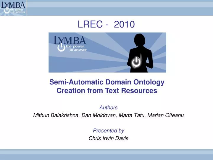 lrec 2010